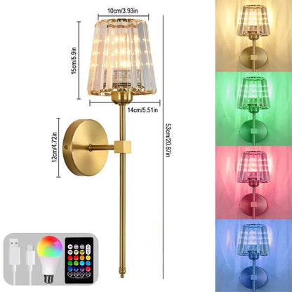 LED RGB Rechargeable Wall Lamp – how to use | Buzzora