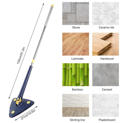 Self-Squeeze Triangular Mop – how to use | Buzzora