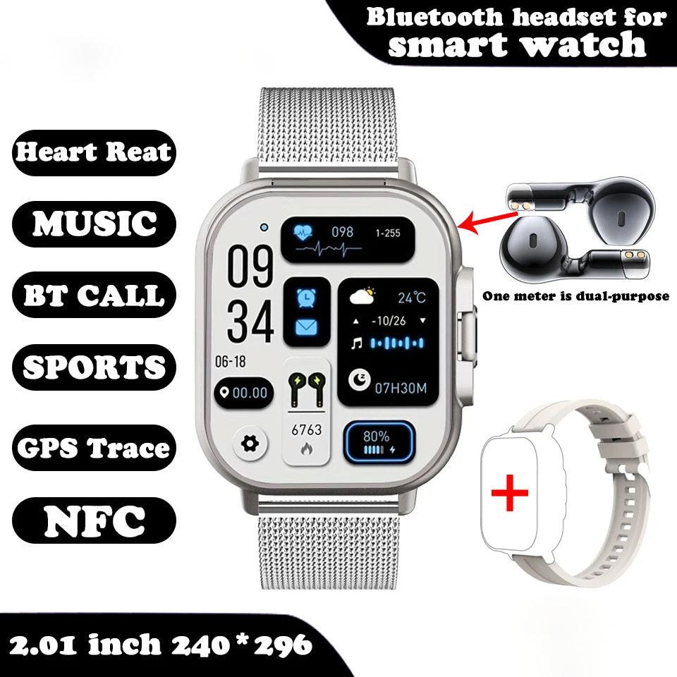 Smartwatch with Earbuds – gallery image 9 | Buzzora