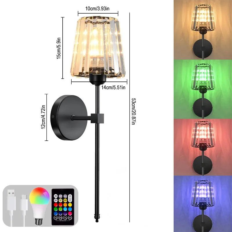 LED RGB Rechargeable Wall Lamp – gallery image 9 | Buzzora